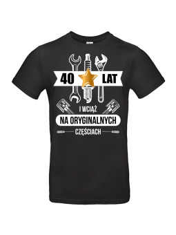 Koszulka Męska Wciąż Na Oryginalnych Częściach 40 lat