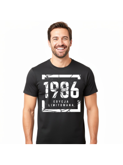 Koszulka Męska Edycja Limitowana 1986 | 40 lat