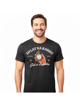 Koszulka Męska 40 Lat Na Karku | 40 lat