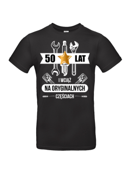 Koszulka Męska Wciąż Na Oryginalnych Częściach 50 Lat | 50 lat