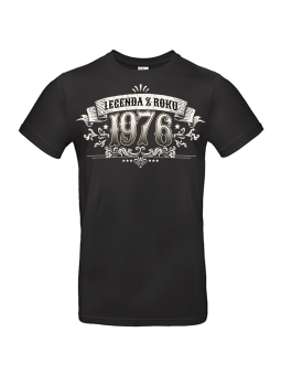Koszulka Męska Legenda z Roku 1976 | 50 lat