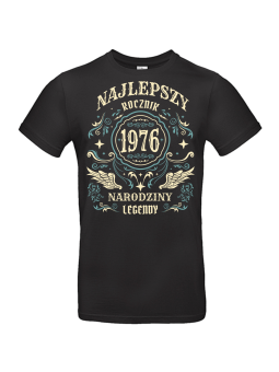 Koszulka Męska Najlepszy Rocznik 1976 | 50 lat