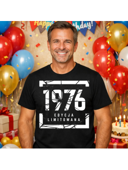 Koszulka Męska Edycja Limitowana 1976 | 50 lat