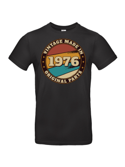 Koszulka Męska Vintage Made In 1976| 50 lat