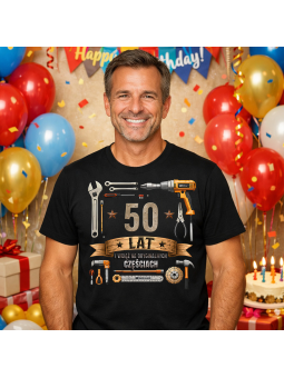 Koszulka Męska Narzędzia Wciąż Na Oryginalnych Częściach 50 | 50 lat