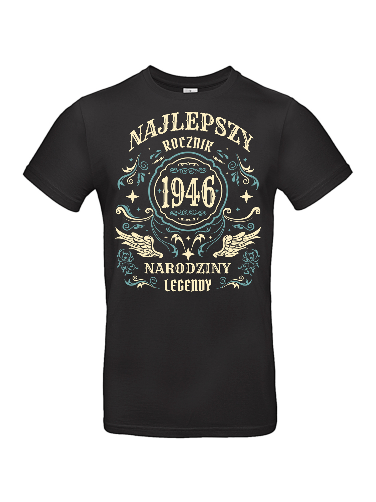 Koszulka Męska Najlepszy Rocznik 1946 | 80 lat