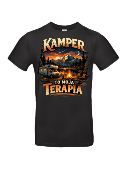 Koszulka Męska Kamper To Moja Terapia