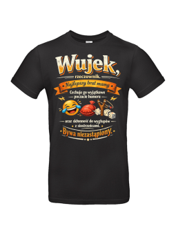 Koszulka Męska Wujek Brat Mamy Siostrzeńcami