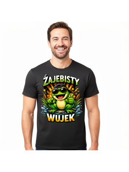 Koszulka Męska Żajebisty Wujek III
