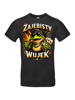 Koszulka Męska Żajebisty Wujek II