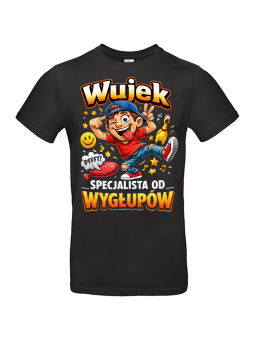 Koszulka Męska Wujek Od Wygłupów II