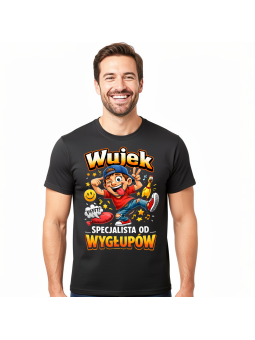 Koszulka Męska Wujek Od Wygłupów II