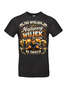 Koszulka Męska Tak Wygląda Najlepszy Wujek II