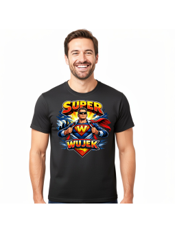 Koszulka Męska Super Wujek III