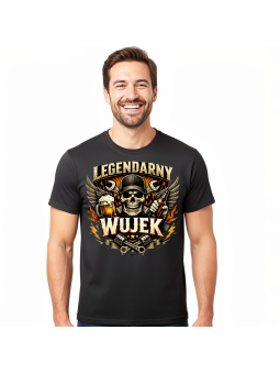 Koszulka Męska Legendarny Wujek