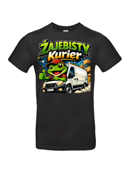 Koszulka Męska Żajebisty Kurier