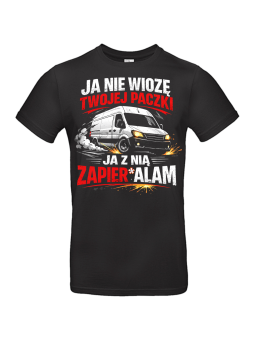 Koszulka Męska Nie Wiozę Twojej Paczki