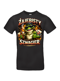 Koszulka Męska Żajebisty Szwagier