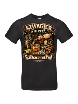 Koszulka Męska Szwagier Polewa I