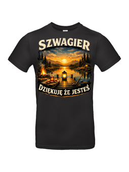 Koszulka Męska Szwagier Dziękuję Że Jesteś