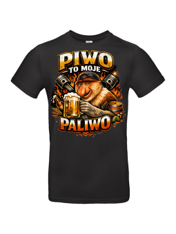 Koszulka Męska Nosacz Piwo To Moje Paliwo