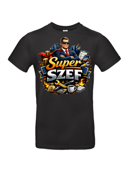 Koszulka Męska Super Szef