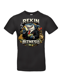 Koszulka Męska Rekin Biznesu II