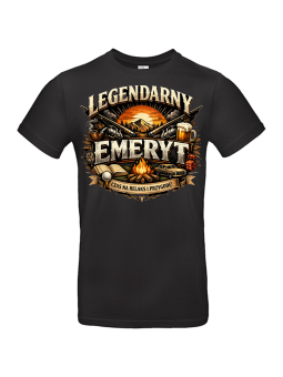 Koszulka Męska Legendarny Emeryt