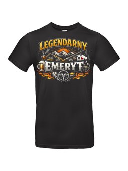 Koszulka Męska Legendarny Emeryt II