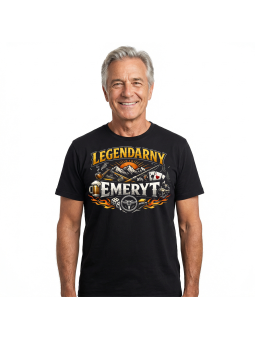 Koszulka Męska Legendarny Emeryt II