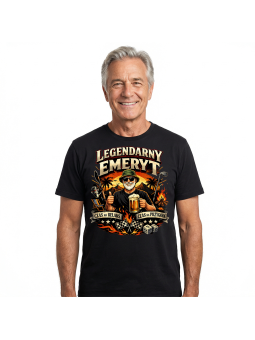 Koszulka Męska Legendarny Emeryt III