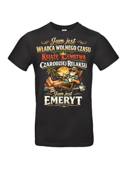 Koszulka Męska Jam Jest Emeryt II