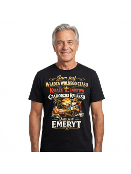 Koszulka Męska Jam Jest Emeryt II