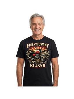 Koszulka Męska Emerytowany Klasyk IV