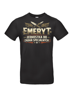 Koszulka Męska Emeryt Jednostka Do Zadań Specjalnych IV