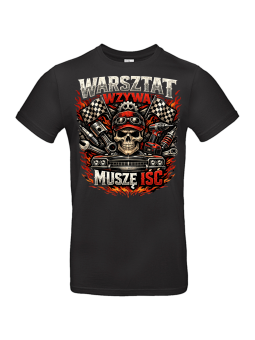 Koszulka Męska Warsztat Wzywa