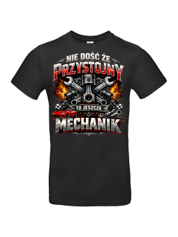 Koszulka Męska Przystojny Mechanik II