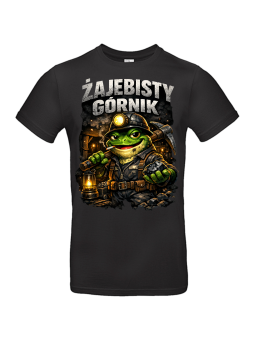 Koszulka Męska Żajebisty Górnik II