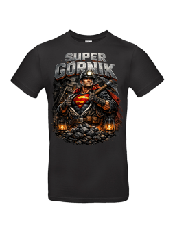 Koszulka Męska Super Górnik