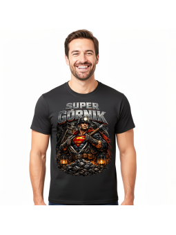 Koszulka Męska Super Górnik