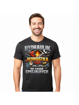 Koszulka Męska Hydraulik Jednostka