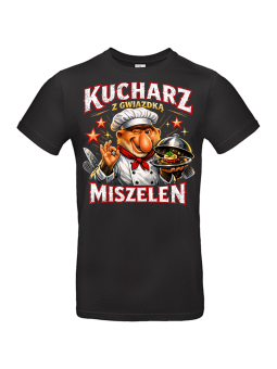 Koszulka Męska Nosacz Kucharz Miszelen