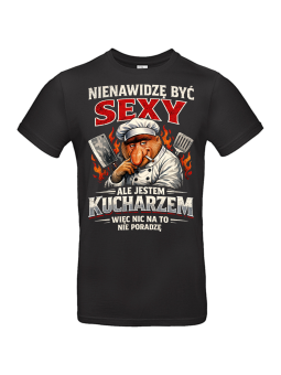 Koszulka Męska Nosacz Sexy Kucharz