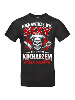 Koszulka Męska Sexy Kucharz