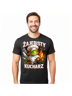 Koszulka Męska Żajebisty Kucharz