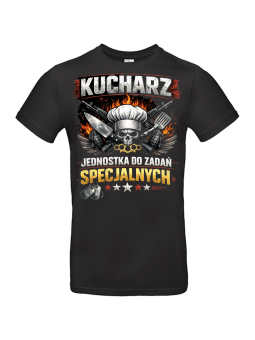 Koszulka Męska Kucharz Jednostka