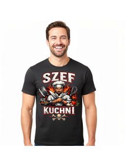 Koszulka Męska Szef Kuchni