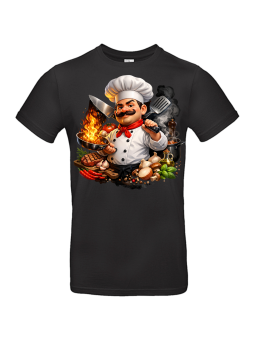 Koszulka Męska Szef Kuchni Postać