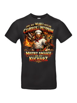 Koszulka Męska Jam Jest Kucharz