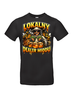 Koszulka Męska Lokalny Dealer Miodu